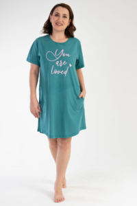 Vienetta 100% cotton slip nightie