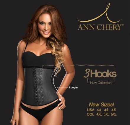 Ann Chery waist trainer UK latex shapewear”